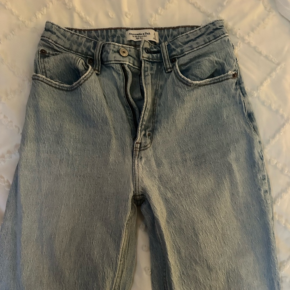 Abercrombie & Fitch High Rise Denim Jeans